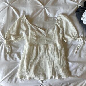 BaeVely Women’s cream blouse